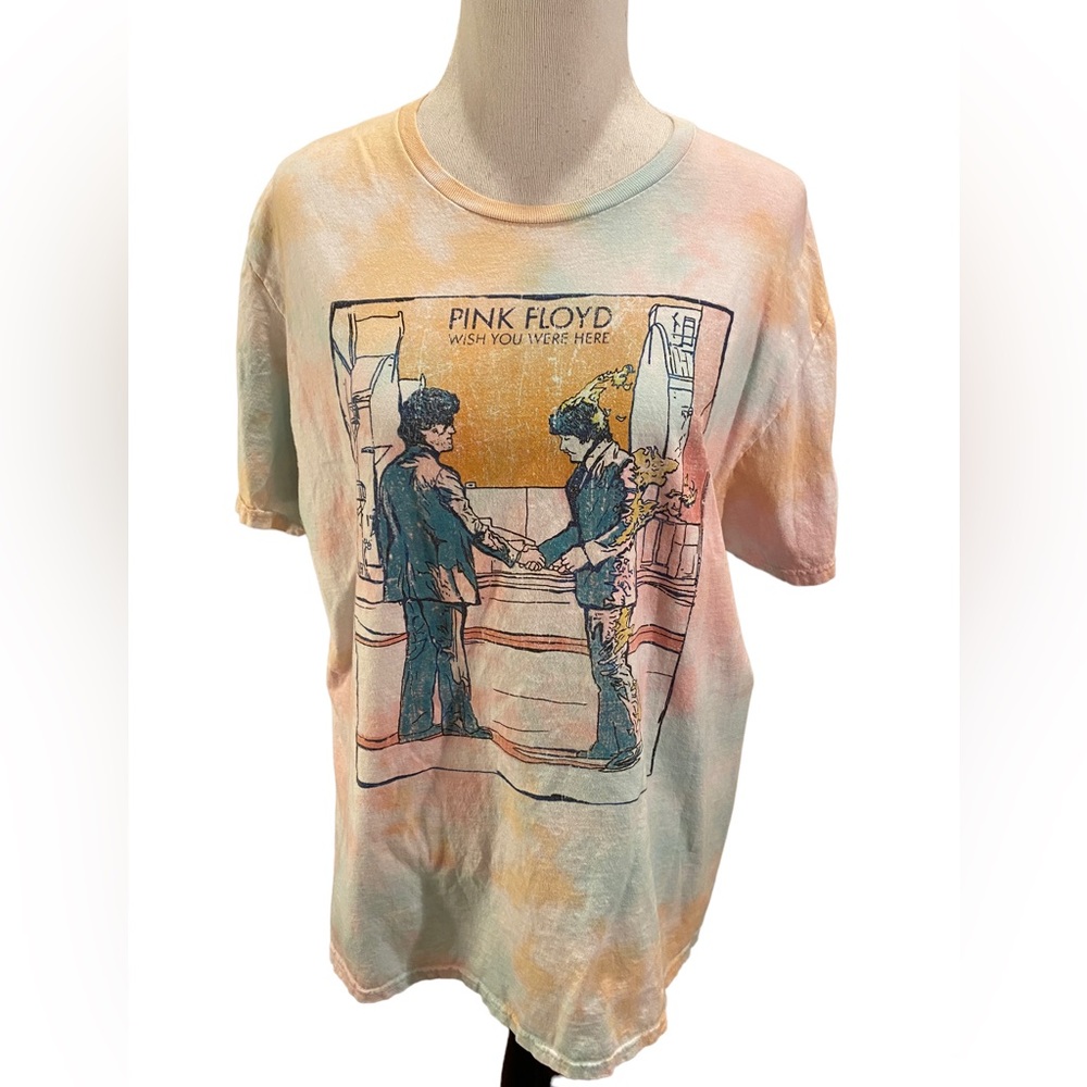 Pink Floyd Tie-Dye Short Sleeve Tee